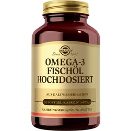 SOLGAR Omega-3 Fish Oil, High Dose