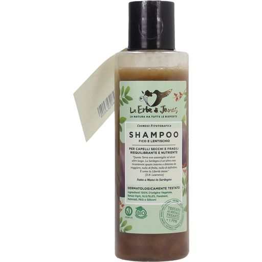 Le Erbe di Janas Fig & Mastic Shampoo - 150 ml