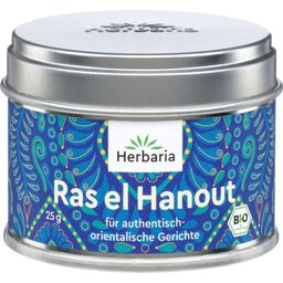 Herbaria Organic Ras el Hanout, Tin - 25 g