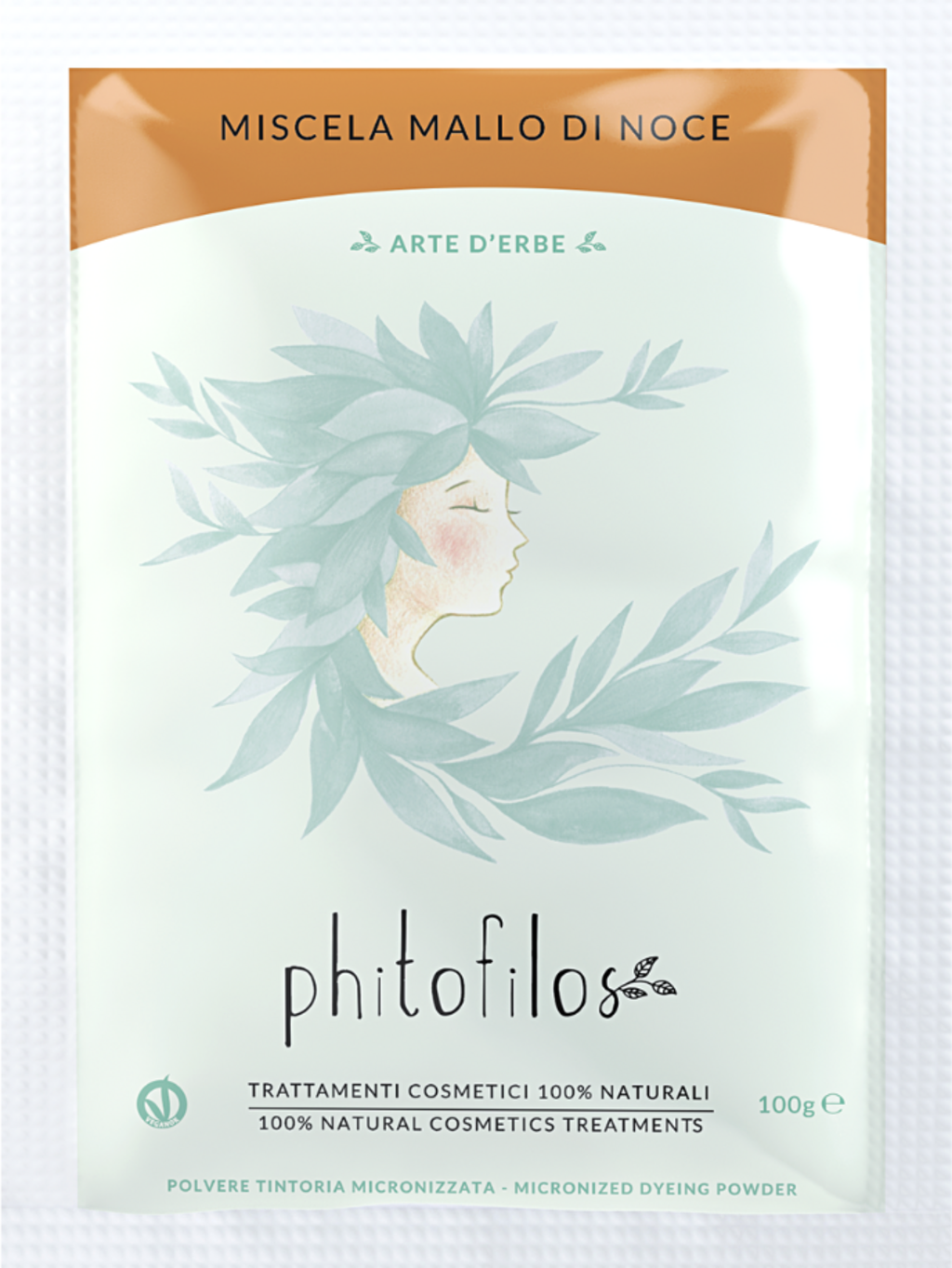 Phitofilos Walnut Hull Mixture: Chestnut Hair Tint