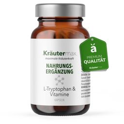 Kräutermax L-Tryptophan & Vitamins - 60 Capsules
