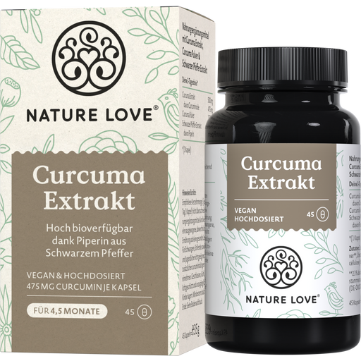 Nature Love Curcuma Extract - 45 Capsules