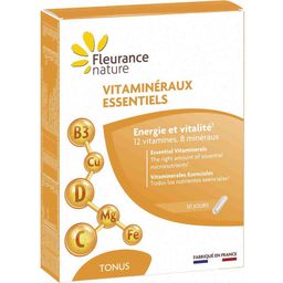 Fleurance Nature Vitaminéraux Essentiels - 30 gélules