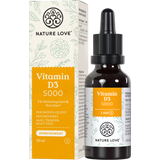 Nature Love D3-vitamin 5000 NE