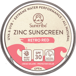 Zinc Sunscreen Face & Sport Retro Red SPF 30 - 15 g