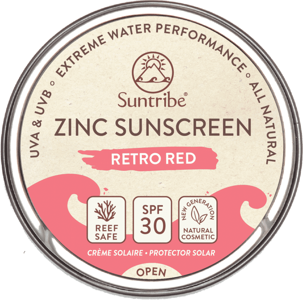 Zinc Sunscreen Gesicht & Sport Retro Red SPF 30 - 15 g