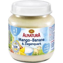 Tarrito Bio - Mango, Plátano y Requesón de Cabra - 125 g