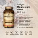 Solgar® Magnesiumcitrat 200 mg - 120 Tabletten
