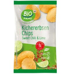 Bio chipsy z ciecierzycy, Sweet Chili & Lime - 75 g