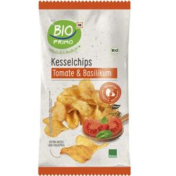 Bio chipsy, pomidory i bazylia - 100 g