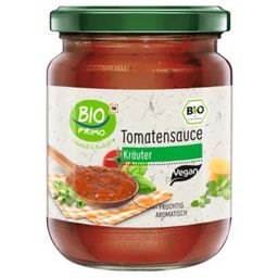 BIO PRIMO Organic Tomato Sauce with Herbs - 350 ml