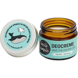 hello simple Save the Oceans Deodorant Cream - 50 g