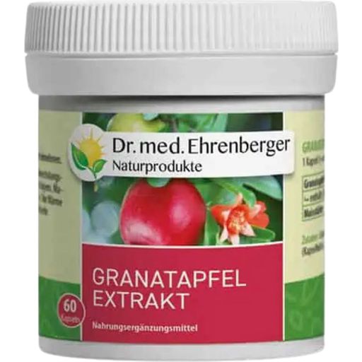 Dr. med. Ehrenberger Bio- & Naturprodukte Gránátalma kivonat - 60 kapszula