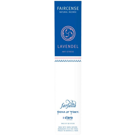 Farfalla Faircense Levendula / Anti-stressz füstölő - 10 darab