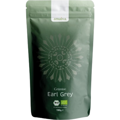 Amaiva Earl Grey- Био зелен чай - 190 g