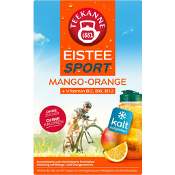Eistee Sport Mango-Orange mit Vitamin B2, B6 und B12 - 18 Doppelkammerbeutel