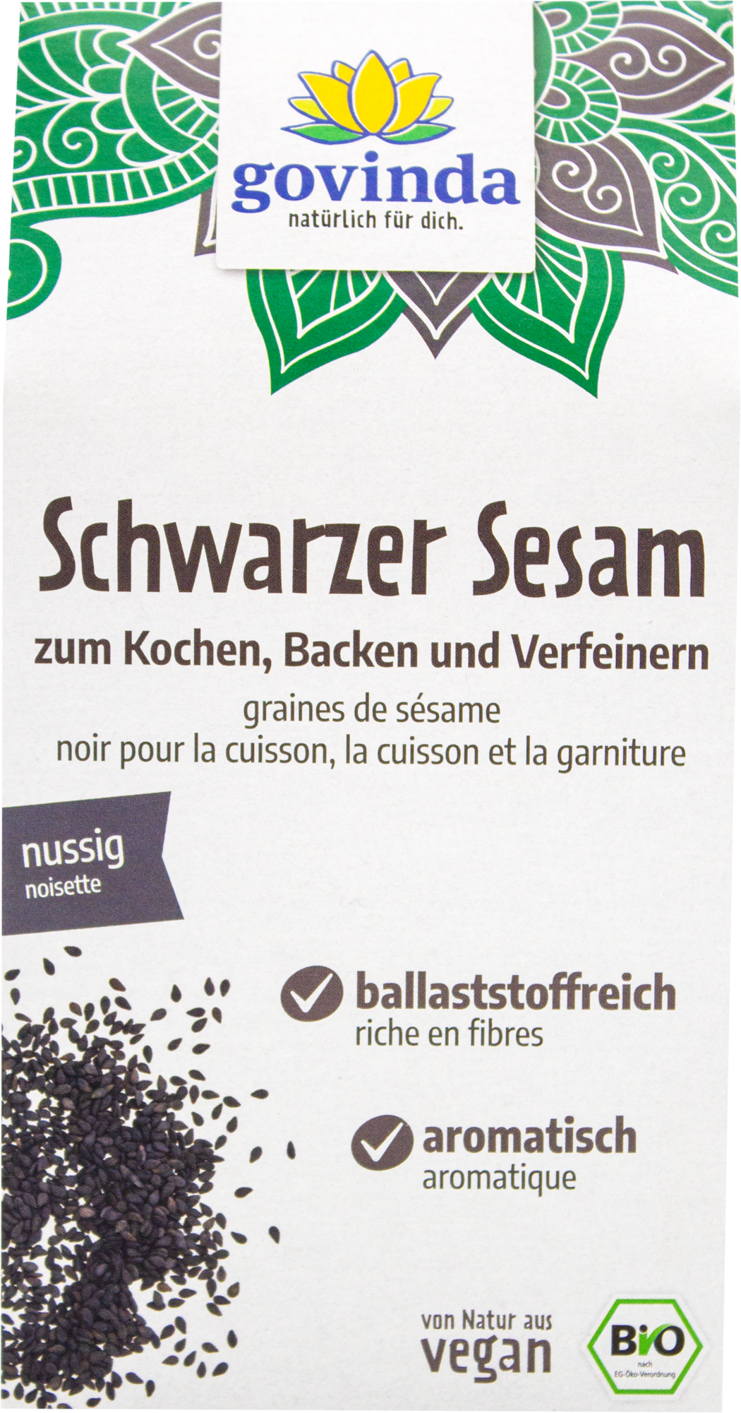 Govinda Organic Black Sesame Seeds