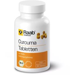 Raab Vitalfood Curcuma Tabletten Bio - 300 Tabletten
