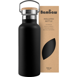 Insulated Stainless Steel Bottle, 750 ml  - Jet Black