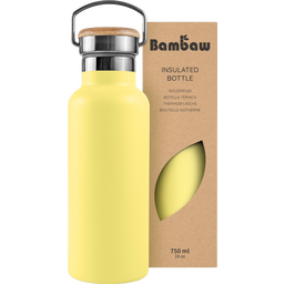Bambaw Bouteille Isotherme en Inox 750 ml - Yellow Beam