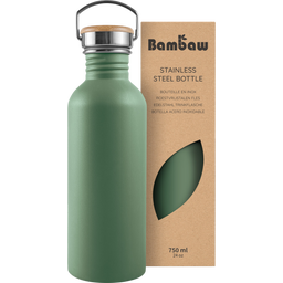 Bambaw Stainless Steel Bottle, 750 ml  - Sage Green