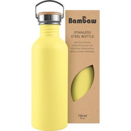Bambaw Butelka ze stali nierdzewnej, 750 ml - Yellow Beam