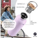 Insulated Stainless Steel Bottle, 350 ml  - Lavender Haze