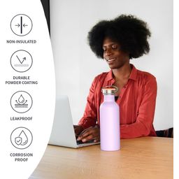 Bambaw Stainless Steel Bottle, 1000 ml  - Lavender Haze