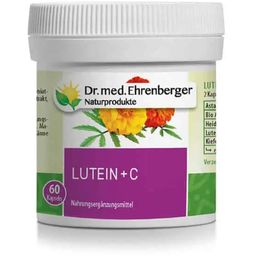 Dr. med. Ehrenberger Bio- & Naturprodukte Luteína + C - Cápsulas para los Ojos - 60 cápsulas