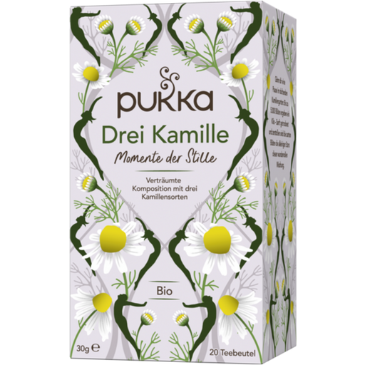Pukka Three Chamomile Organic Herbal Tea - 20 Pcs