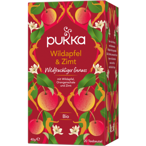 Pukka Wildapfel & Zimt Bio-Früchtetee - 20 Stück