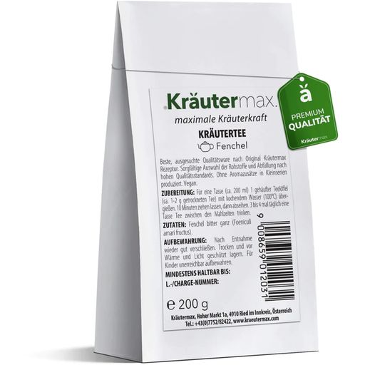 Kräutermax Zeliščni čaj koromač - 200 g