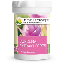 Dr. med. Ehrenberger Organic & Natural Products Curcuma Extract Forte - 90 Capsules
