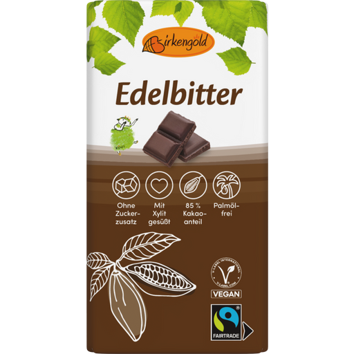 Birkengold Chocolat Fondant 85% - 100 g