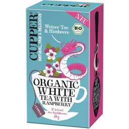 CUPPER Bio čaj White Tea with Raspberry - 