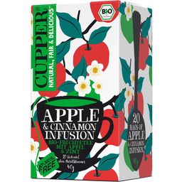 CUPPER Infusión Bio - Manzana y Canela - 20 bolsitas de té