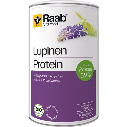 Raab Vitalfood Proteine di Lupino Bio in Polvere - 500 g