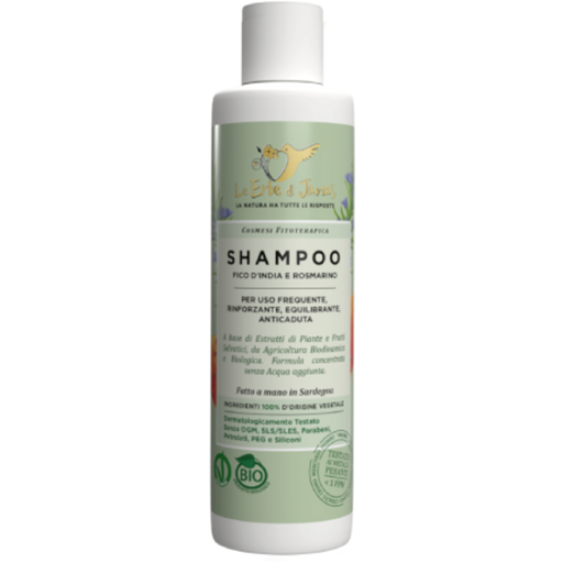 Le Erbe di Janas Shampoo Kaktusfeige & Rosmarin - 150 ml
