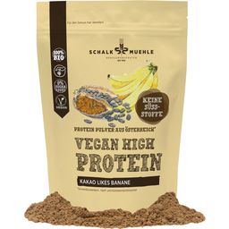Bio Protein Pulver Mix mit Bananen Pulver und Kakao