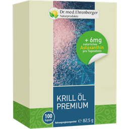 Dr. med. Ehrenberger Organic & Natural Products Krill Oil Premium - 100 Capsules