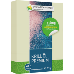 Dr. med. Ehrenberger Bio- & Naturprodukte Aceite de Krill Premium - 40 cápsulas