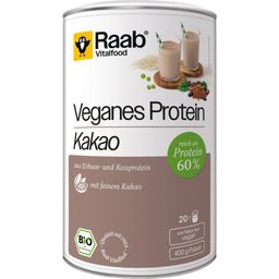 Raab Vitalfood GmbH Proteína Vegana Bio - Cacao - 400 g