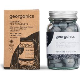 Georganics Toothpaste Tablets - Activated Charcoal