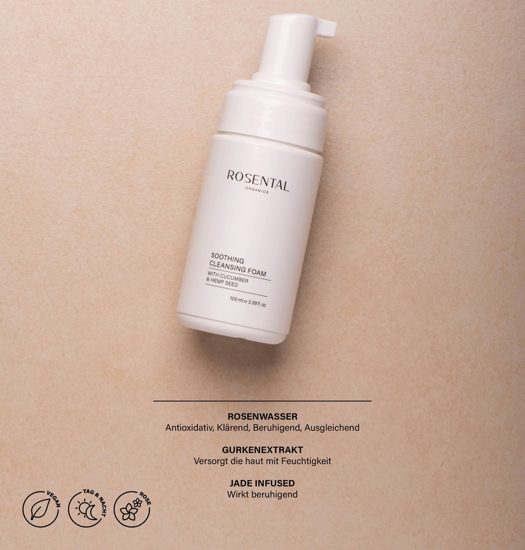 Rosental Organics Soothing Cleansing Foam - 100 ml