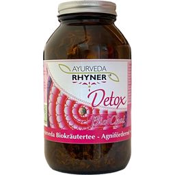 Ayurveda Rhyner Detox – Chai – Bio - 150 g en una botellita de color ámbar
