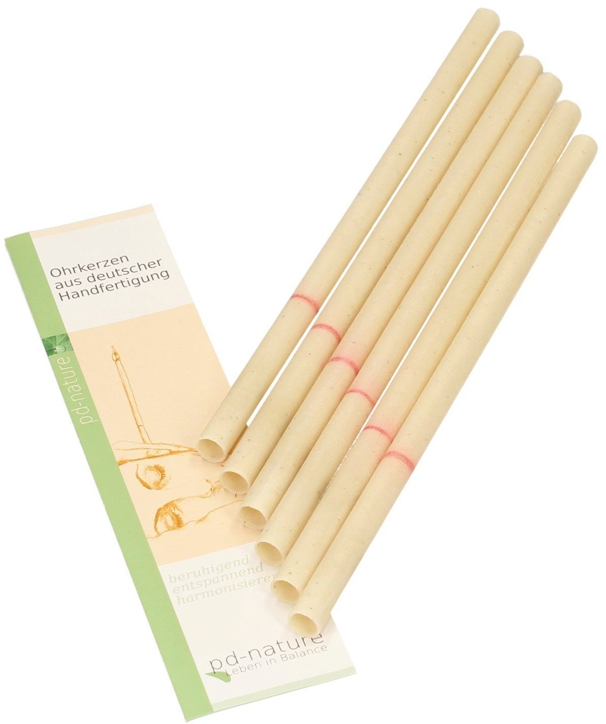 Aroma Ohrkerzen, 6er Pack, Basilikum (6 Stück)