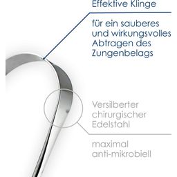 Dr. Wunder Zungenreiniger versilbert - 1 Stk