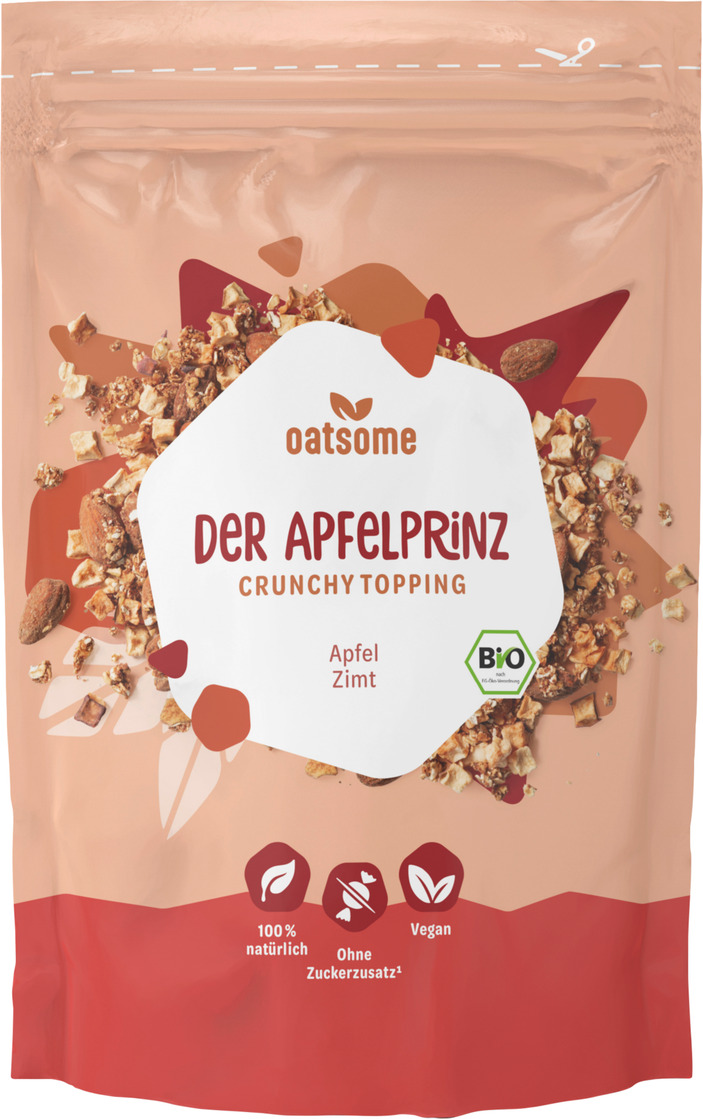 oatsome Crunchy Topping Bio - Der Apfelprinz - 180 g