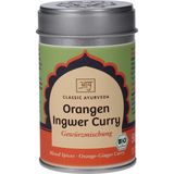 Klasyczna Ayurweda Organiczne pomarańczowe imbirowe curry