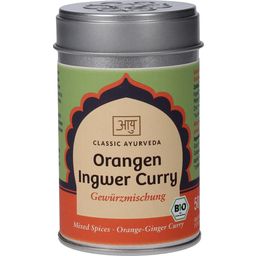 Klasyczna Ayurweda Organiczne pomarańczowe imbirowe curry - 50 g
